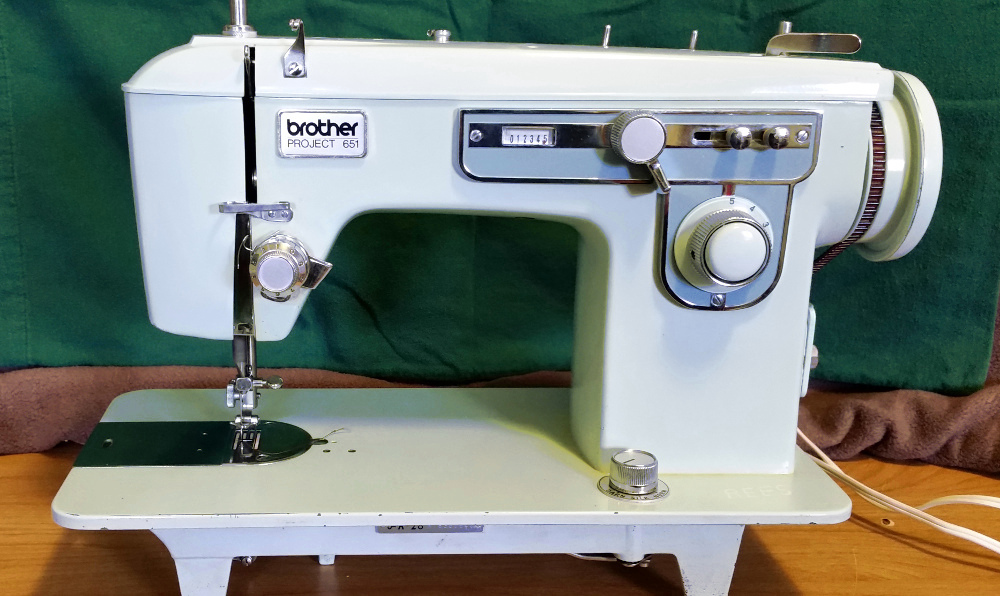 Brother 651 Vintage Japanese Sewing Machine